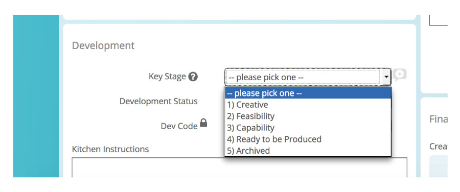 NPD add product key stage