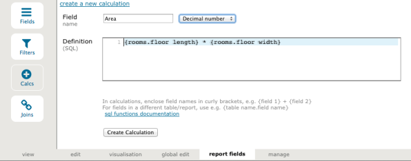 calculations definition example